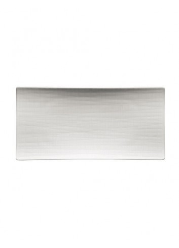 Plato  Flat 26x13cm Mesh Weiss