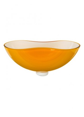 Bowl 340 Mm Triplex - Amber