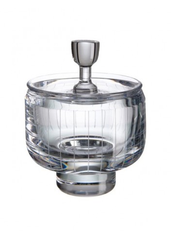 Covered Box 140mm Lead Crystal