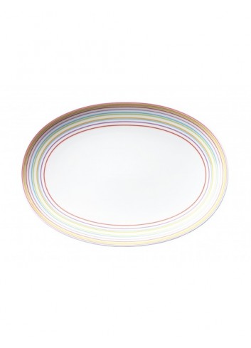 Fuente Oval 33 Cm-Medaillon...