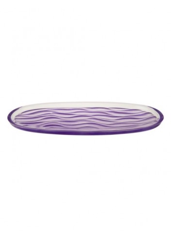 Oval Plate 440 Mm Violet